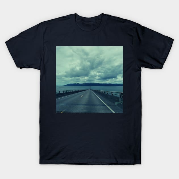 Endless Bridge Road T-Shirt by EdenLiving